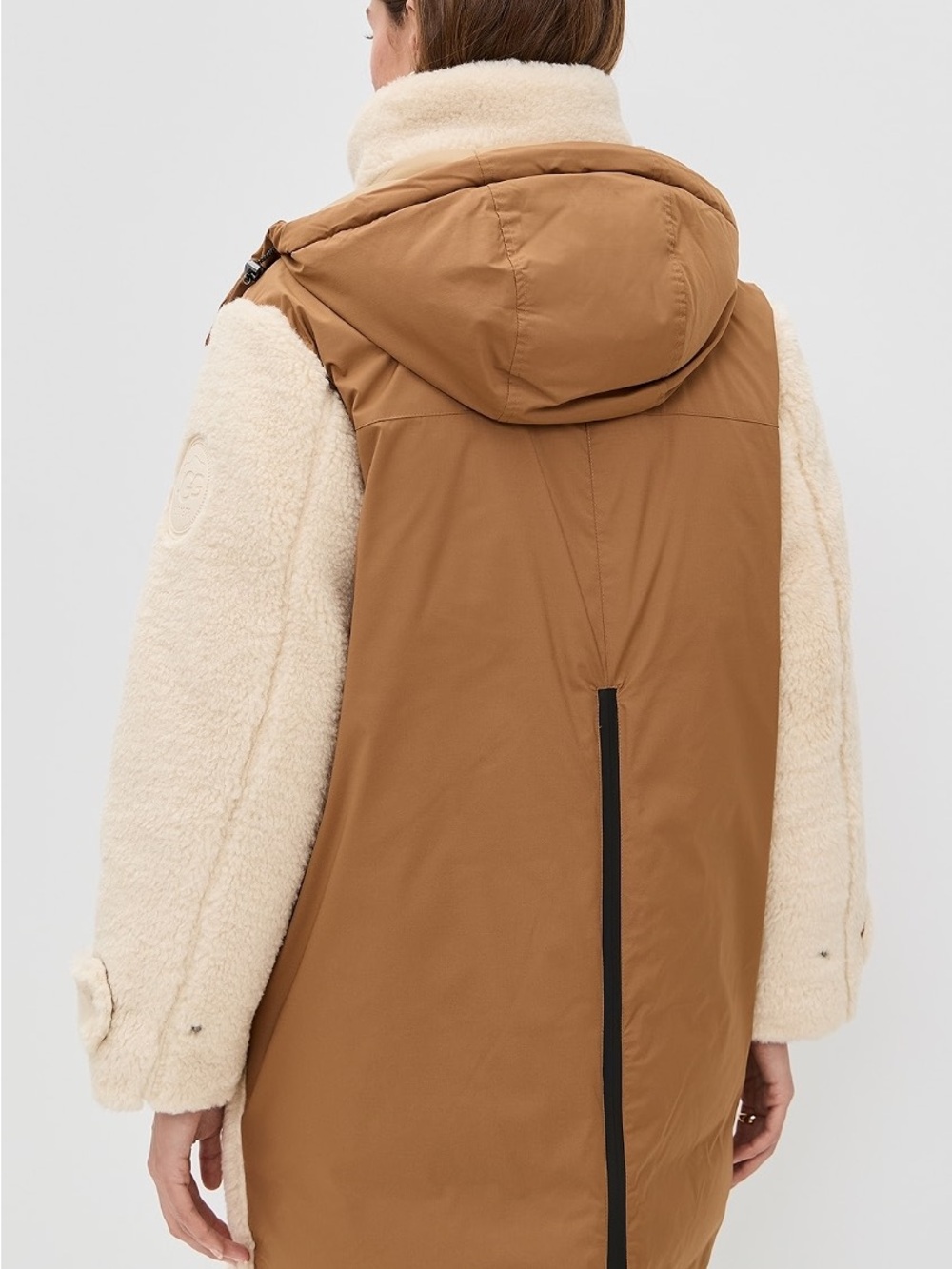 UGG Tan and Cream Kaysin Down Parka - Picture 2 of 10